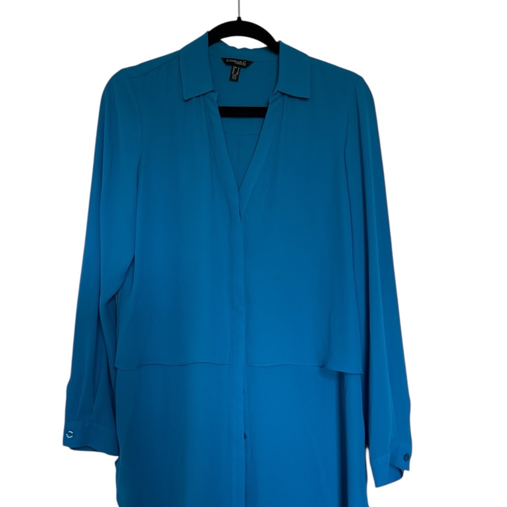 Conrad C Collection Chic Blue Women's Top
